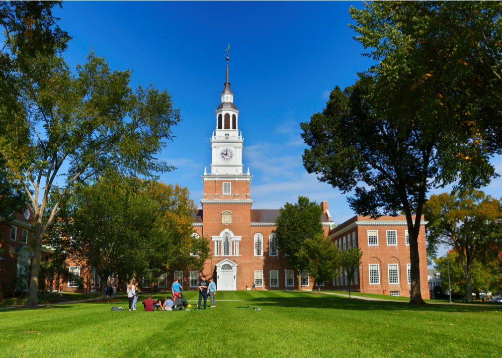 #7. Dartmouth College